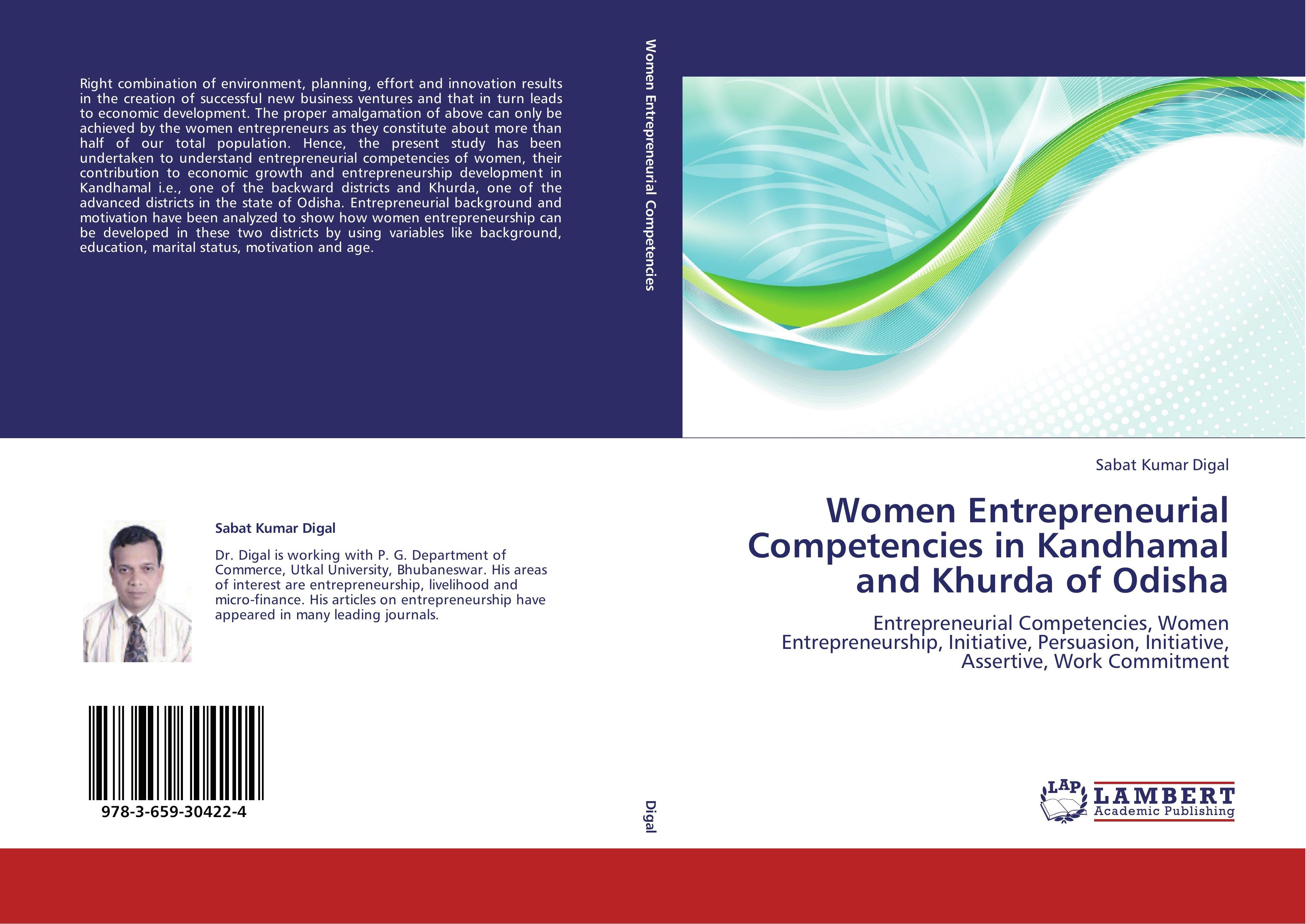 Sonstige Verlage Women Entrepreneurial Competencies in Kandhamal and Khurda of Odisha