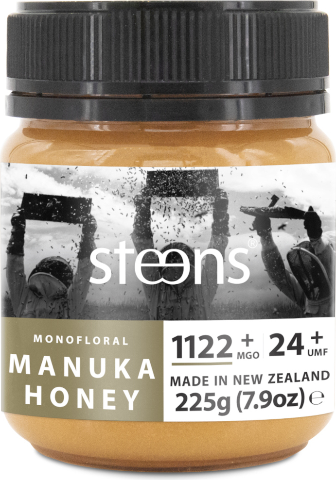 Steens Honey STEENS Manuka Honig MGO 1122+ I UMF24+, 225g