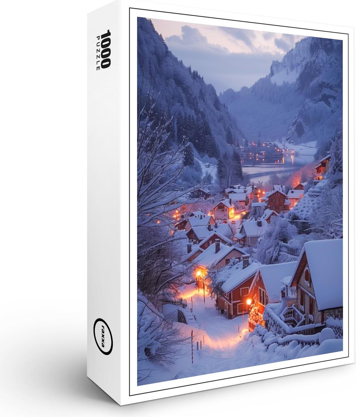 raxxa Premium-Puzzle "Wintermärchen", 1000 Teile 1-14270-19025-331