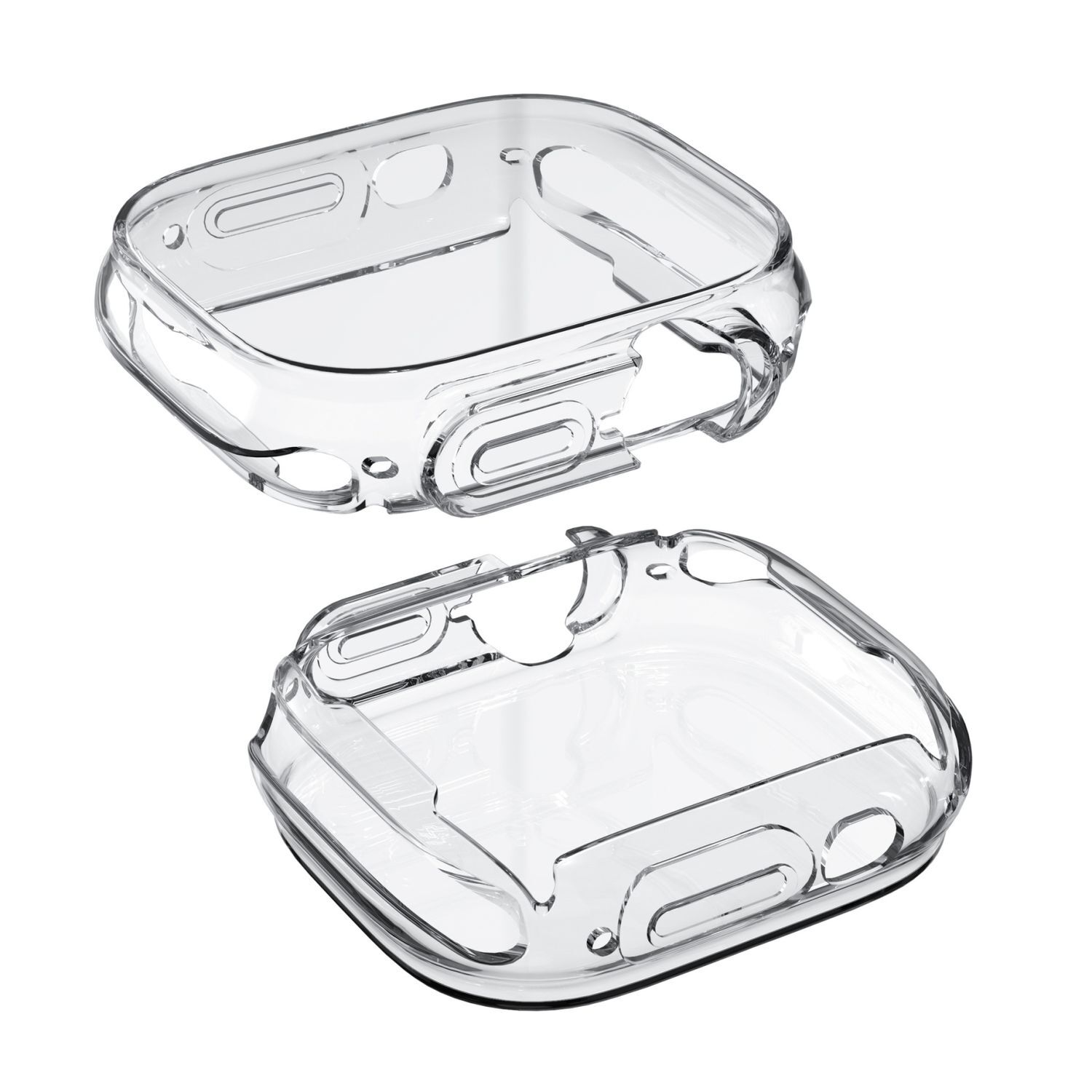 Pre Apple Watch Ultra 1 + 2 49 mm 360° nárazuvzdorné TPU silikónové puzdro