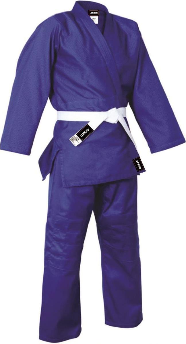Judo Kimono ENERO – Judogi Kinder 120 cm – Blau – inkl. Gürtel – Baumwolle
