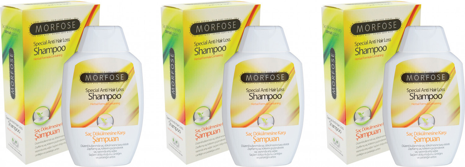 Morfose Anti Haarausfall Shampoo 3x300 ml