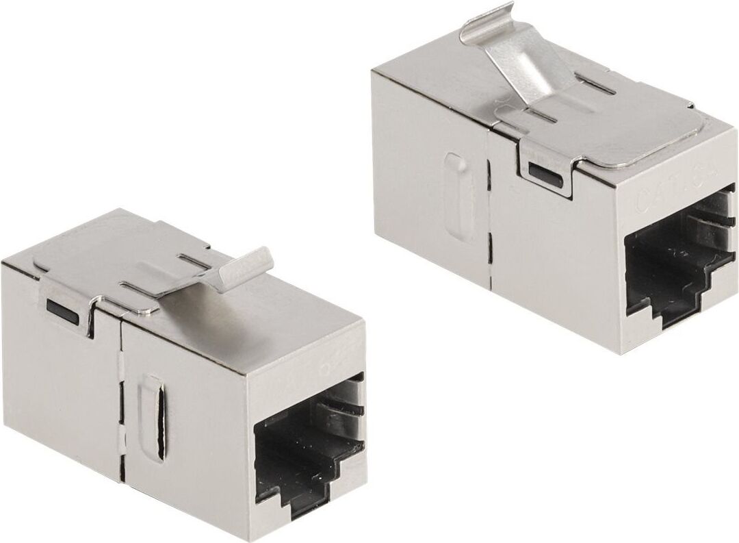 Produktbild von 5er-Pack CAT 7 Keystone RJ45 Modul – Geschirmt, 10 Gbit/s, 600 MHz, Werkzeuglose Montage, Für Patchpanel & Netzwerkdosen