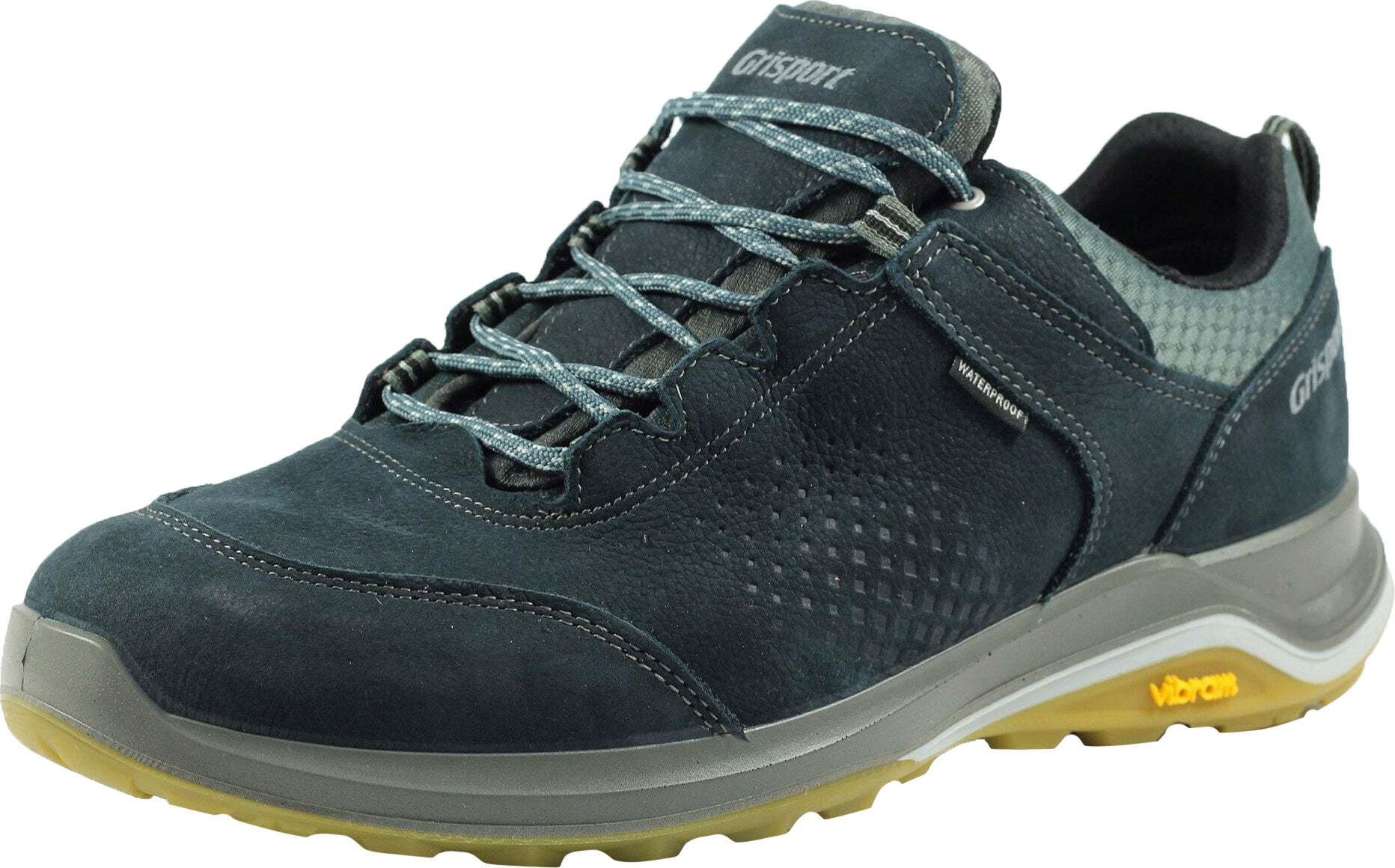 Grisport - Pánske/dámske turistické topánky "Icarus", kožené GS191 (40 EU) (Blue)