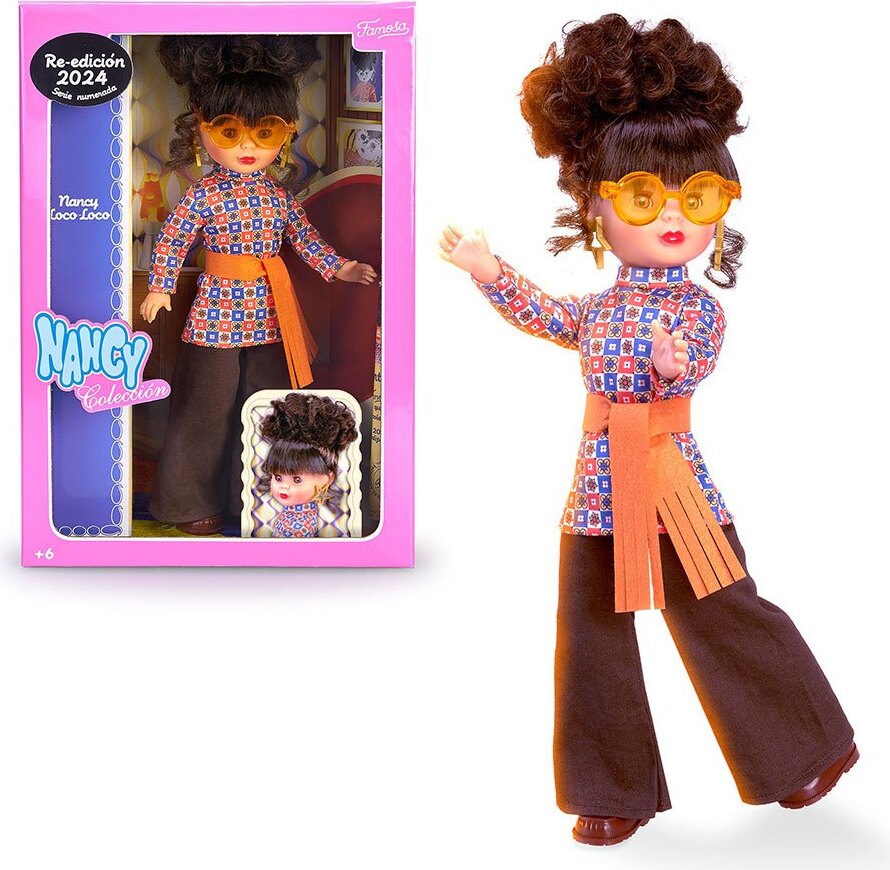 Nancy Verrückte Verrückte Sammlung Puppe Rosa Rosa One Size NAL09000