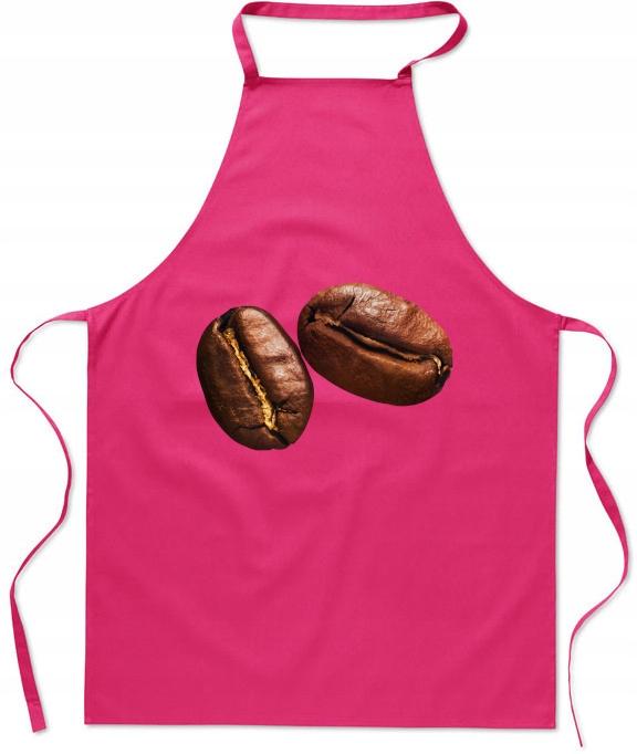 HaftNadruk Schürze mit Kaffeebohnen-Druck für Barista