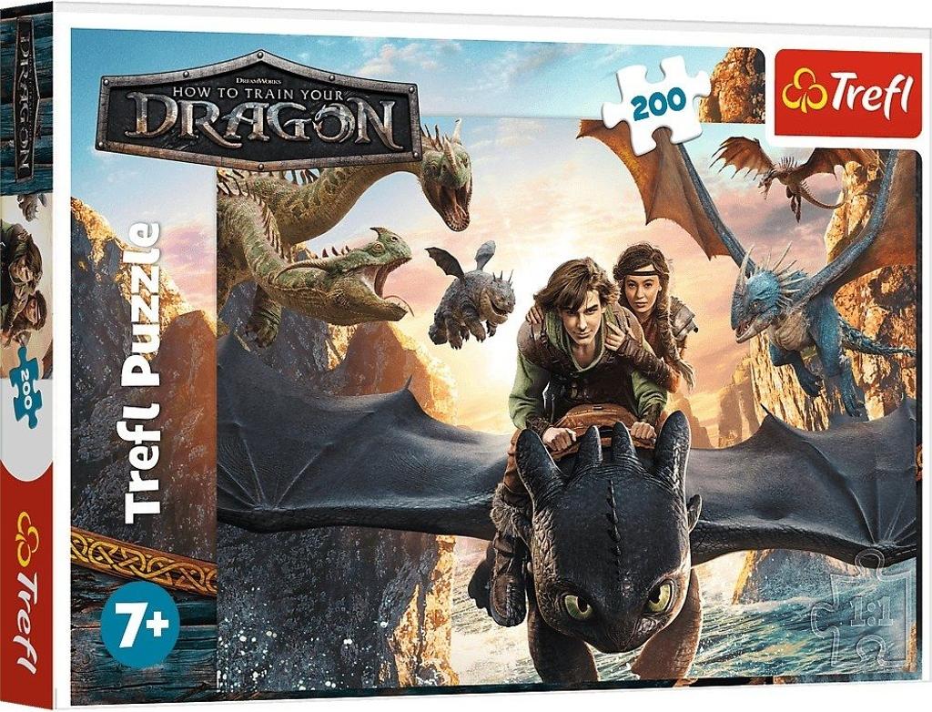TREFL Puzzle So trainierst du deinen Drachen: Zahnlos und 200 DLs 31513348