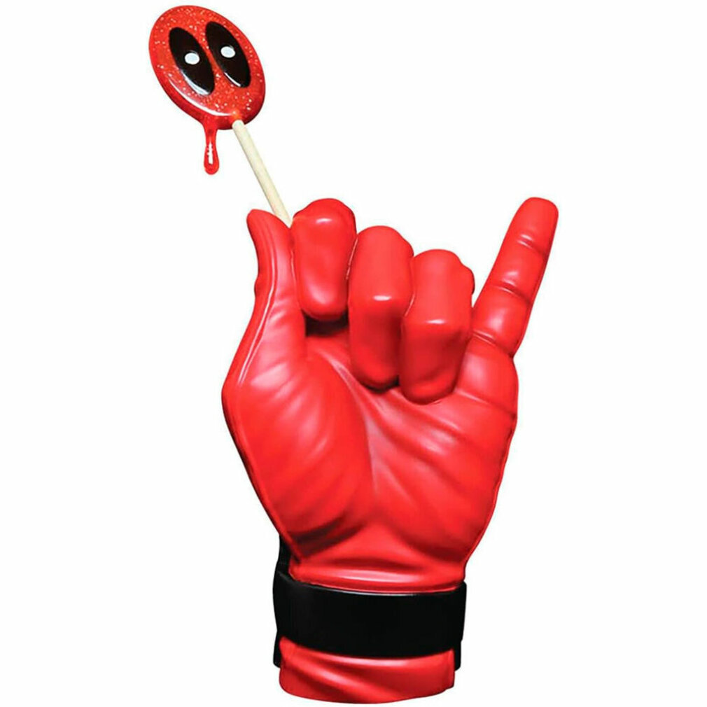 Diamond Select Deadpool Marvel Heldenhafte Hände Figur 26 Cm Rot Rot One Size