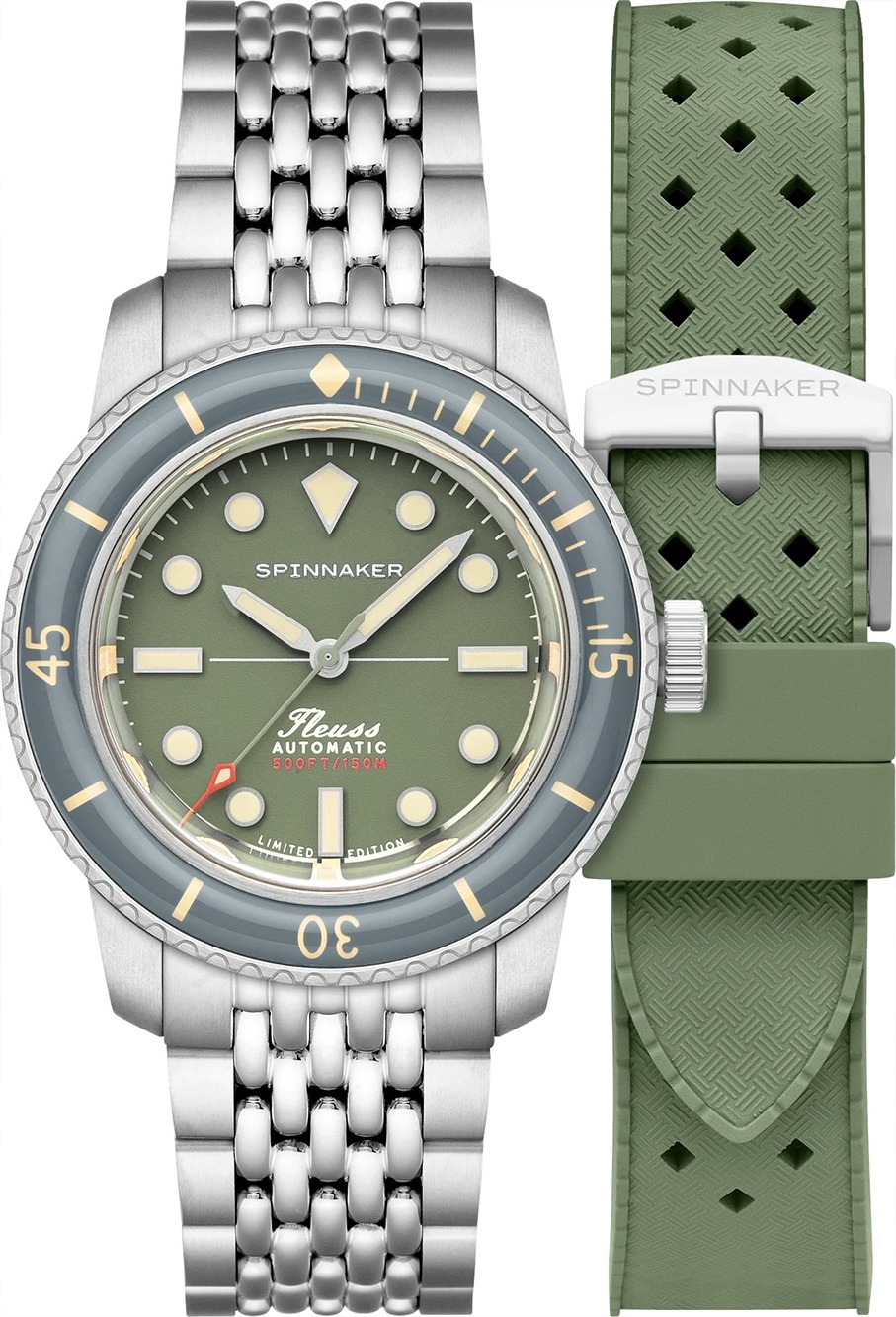 Spinnaker - SP-5133-88 - Náramkové hodinky - Pánske - Fleuss 40 Automatic - 145. limitovaná edícia