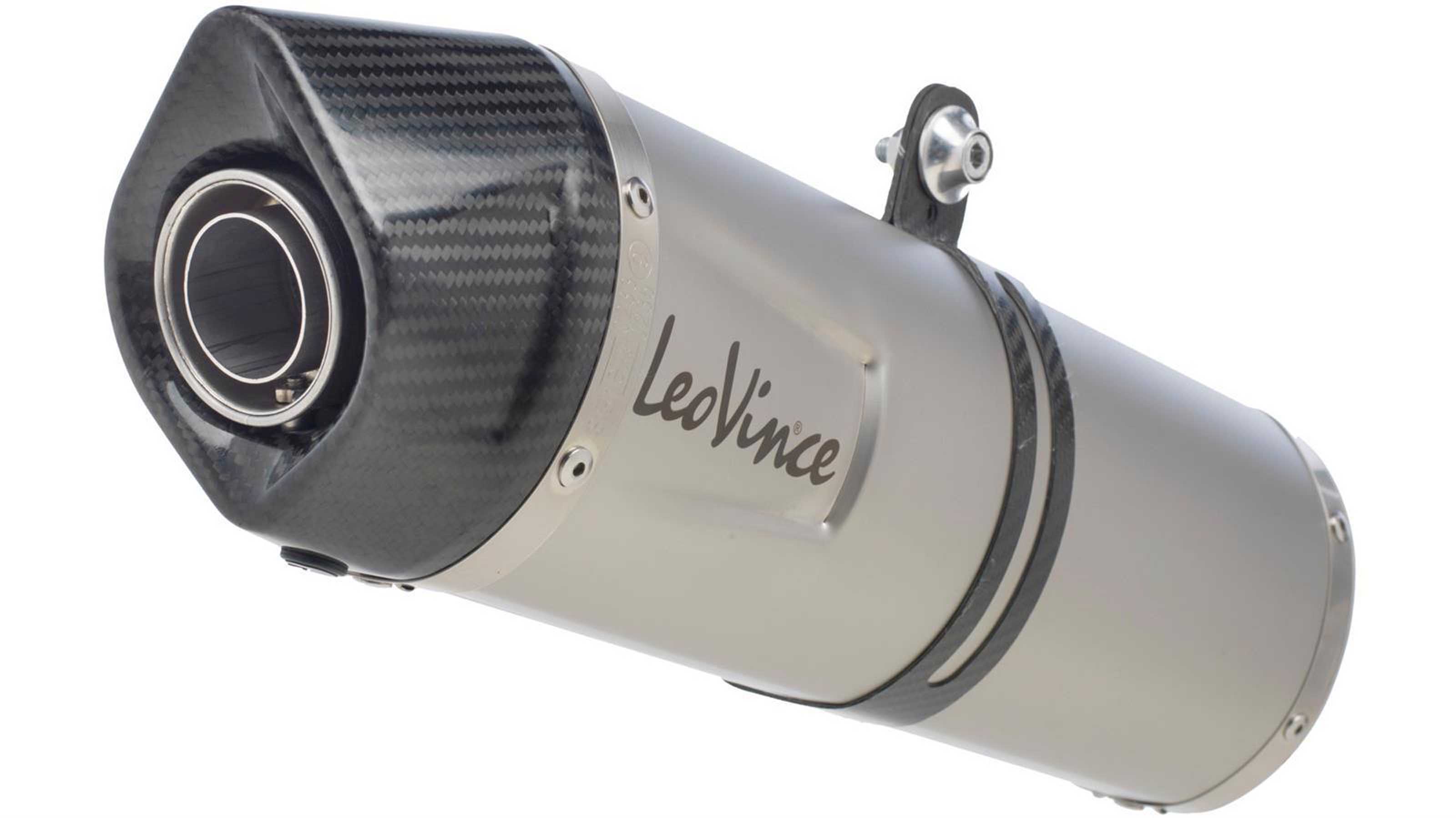 Leovince Schalldämpfer SBK LV One EVO II Schalldämpfer Leo Slipon LV One Inox 8289E