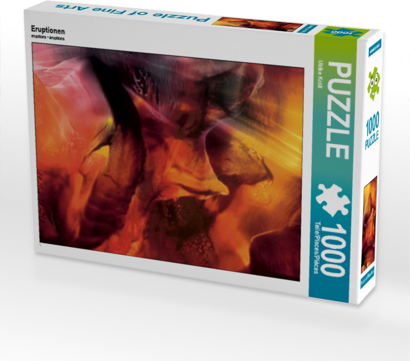 Calvendo Eruptionen 1000 Teile Puzzle hoch 480x640mm, Kröll Ulrike; 7318847