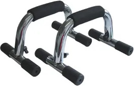 ACRA Handlebar für Liegestützübungen, verchromt 05-D18/1