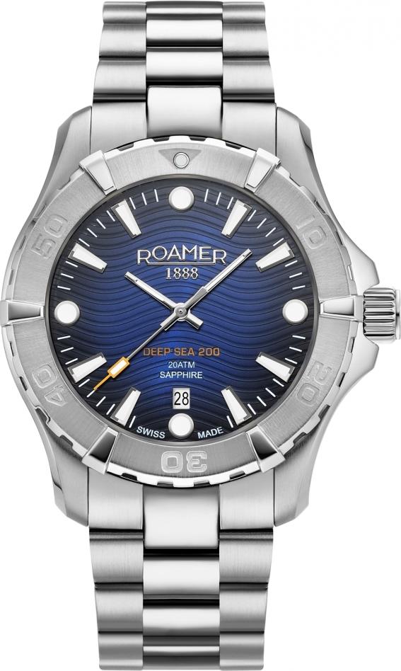 Herrenuhr ROAMER 860833 41 45 70 blaue Sportuhr zum Tauchen.