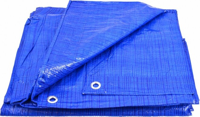 Krycia plachta 3x4m 70g/m2 - modrá | AW68005
