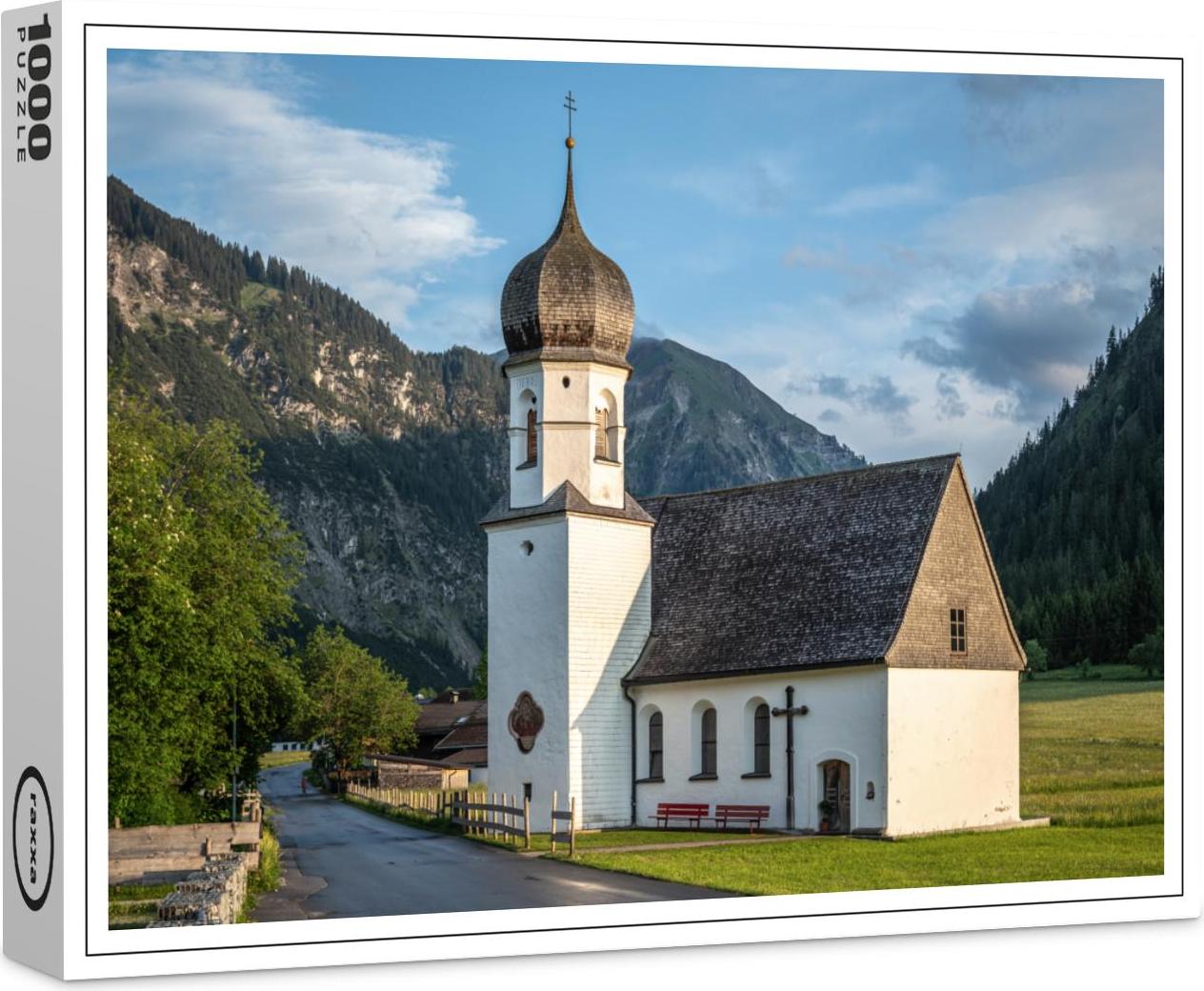 raxxa Premium-Puzzle "MariaHilf Kapelle Tannheim", 1000 Teile 1-14270-20502-331
