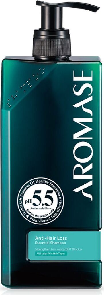 AROMASE - Šampón proti vypadávaniu vlasov Essential, 400 ml- Šampón proti vypadávaniu vlasov