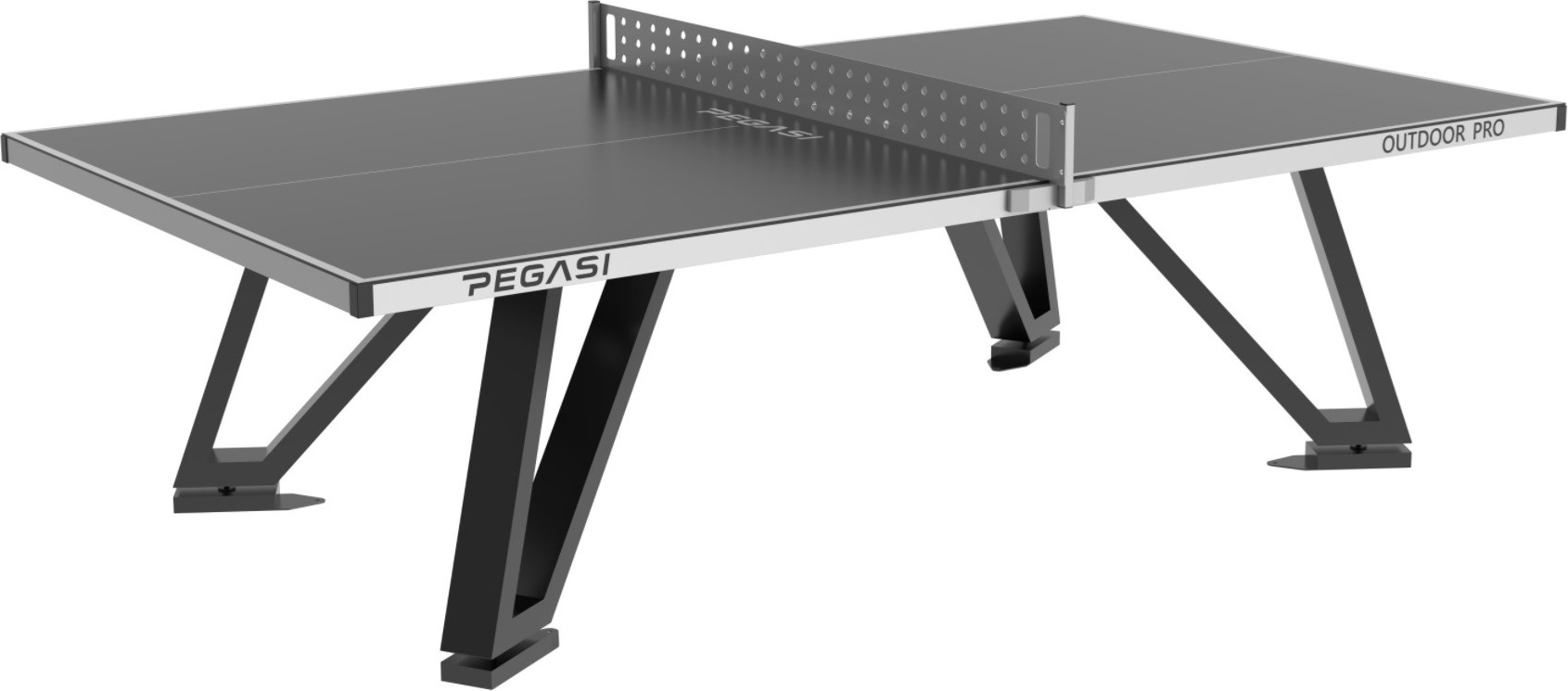 Tischtennisplatte Pegasi Outdoor Pro 2.0 Black PEG-TOUTPRO-BLACK