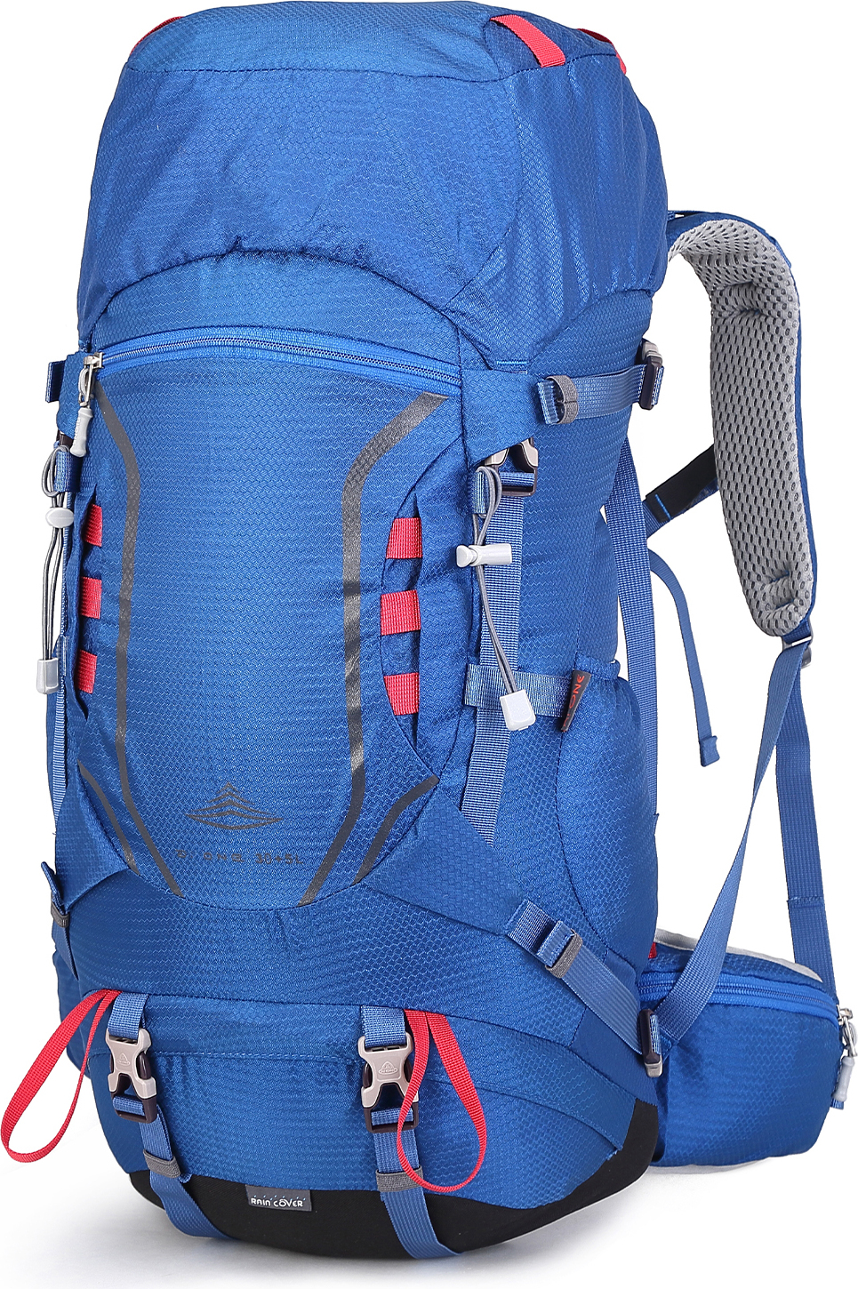 Norskskin Backpacker Rucksack Blue 30 L + 5 L Netzrücken Breiter Schultergurt