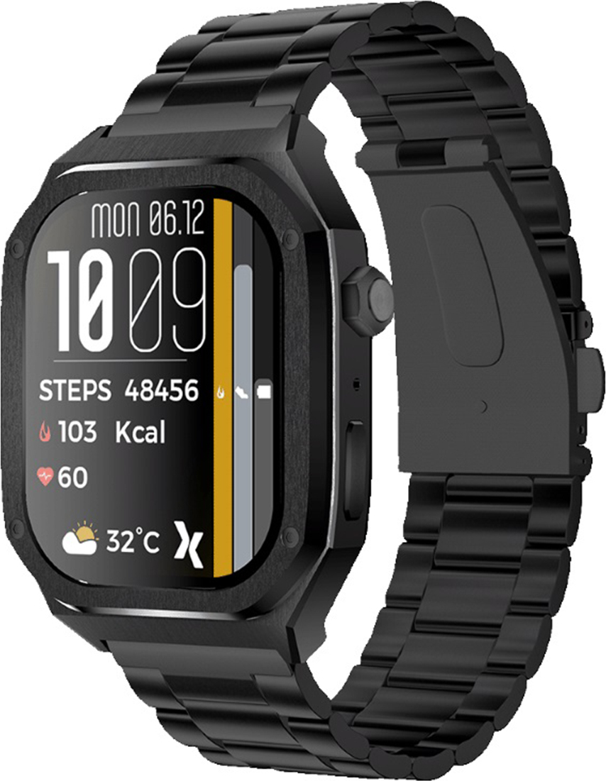 Maxcom MaxCom FW65 Iron S 4,95 cm (1,95") AMOLED 41 mm Digital Schwarz MAXCOMFW65IRONSGRAPH