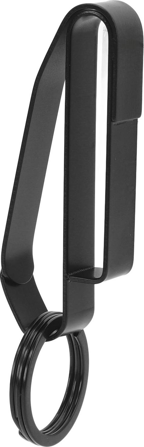 Gistuch Gürtelschlüsselhalter, Edelstahlschlaufe, Schlüsselanhänger-Hakenclip mit 2 Ringen für Justizvollzugsbeamte, Strafverfolgungsbehörden