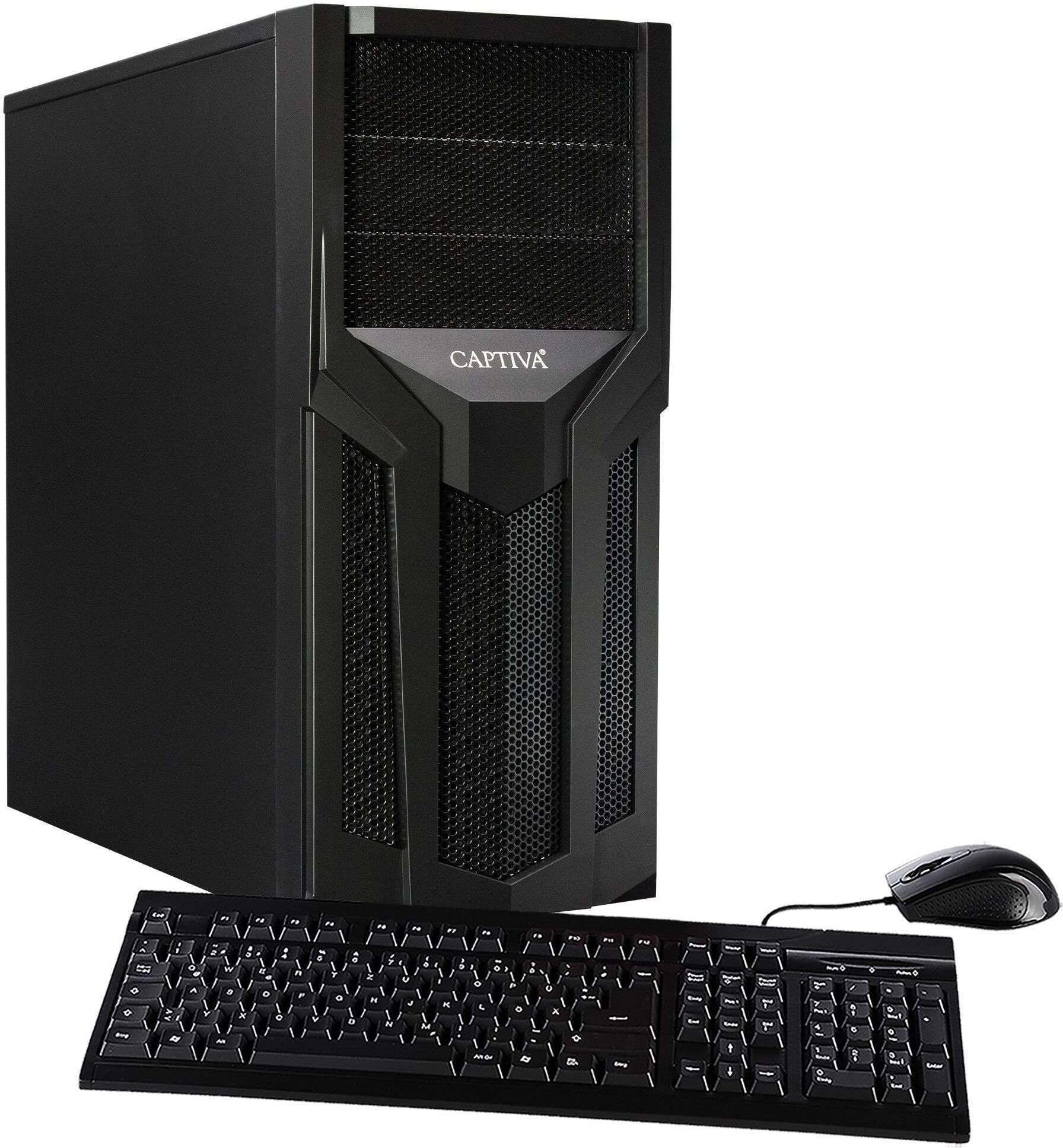 Captiva PC Power Starter R64-642 | AMD Ryzen 5 5600G | 16 GB DDR4 RAM | AMD Radeon Graphics | 1 TB SSD | bez OS