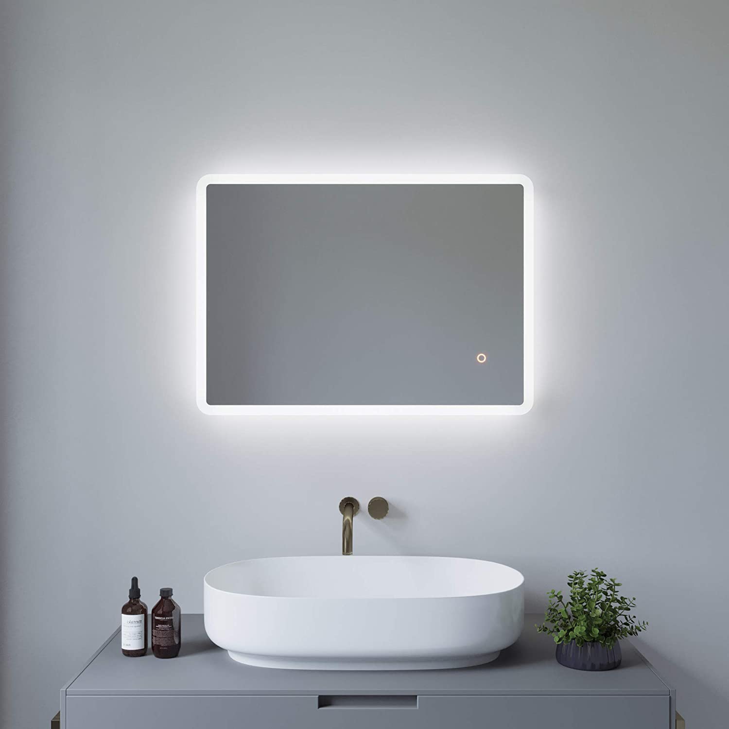 LED Badspiegel Badezimmerspiegel Bad Spiegel