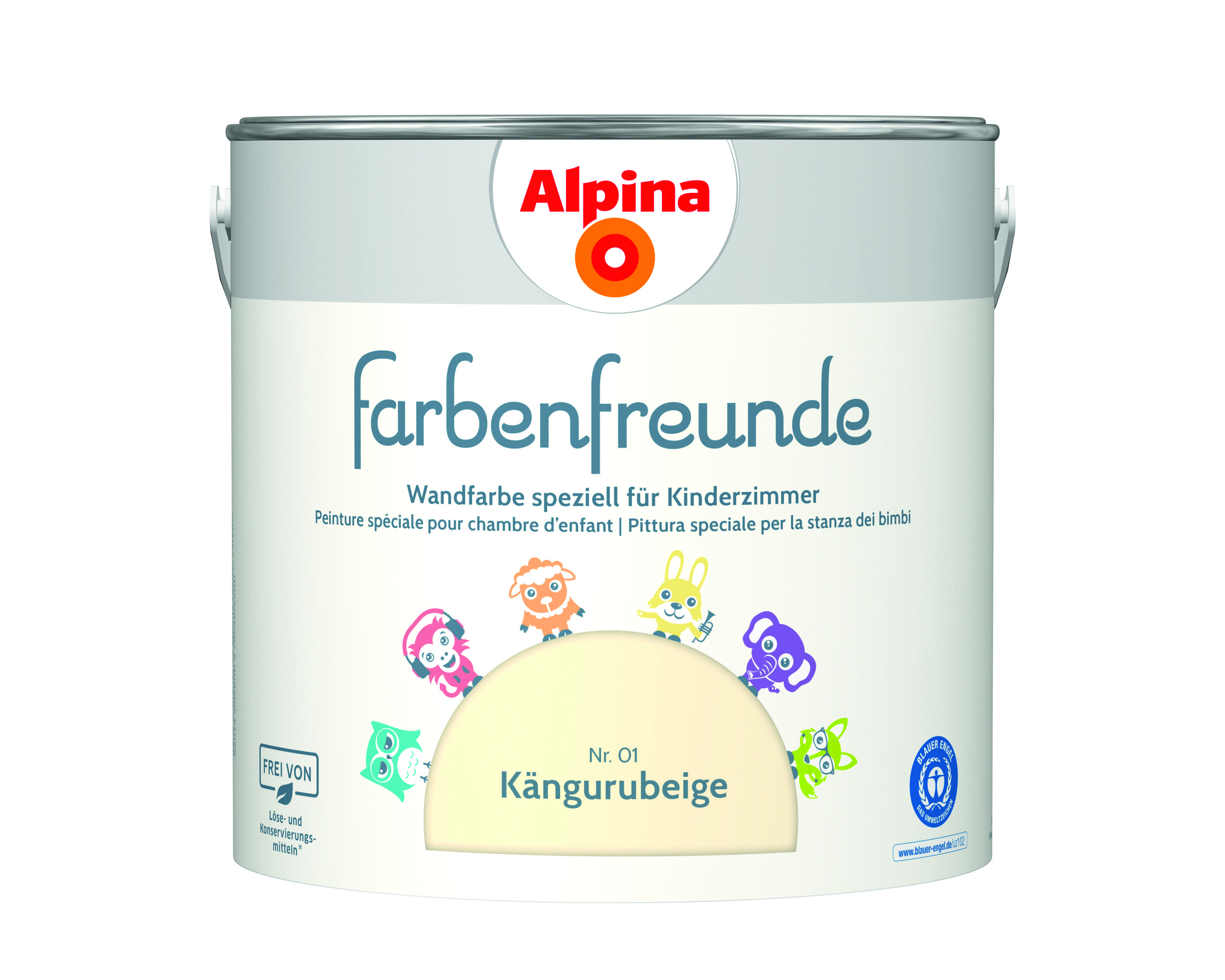 Alpina Farbenfreunde Nr. 01 kängurubeige 2,5 L matt 914051