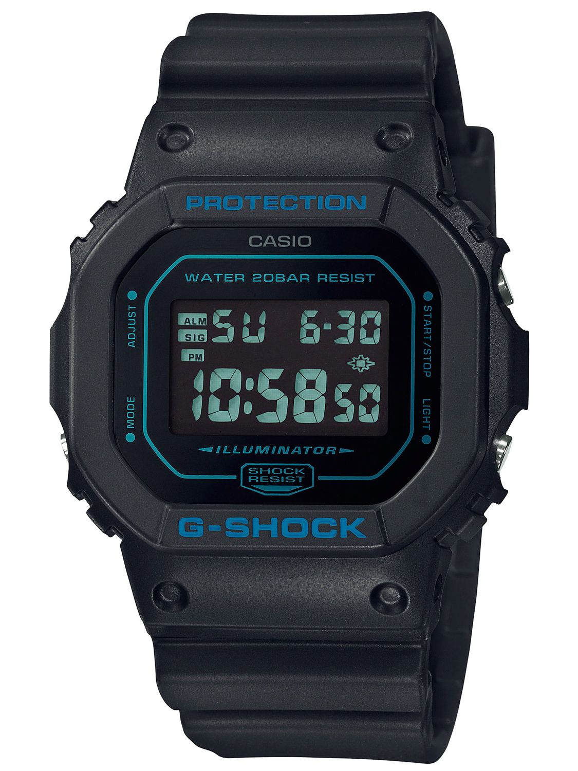 CASIO - Náramkové hodinky - Uni - DW-5600BBM-1ER - G-SHOCK