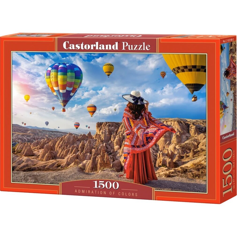CASTORLAND Puzzle Bewundernde Farben 1500 Teile