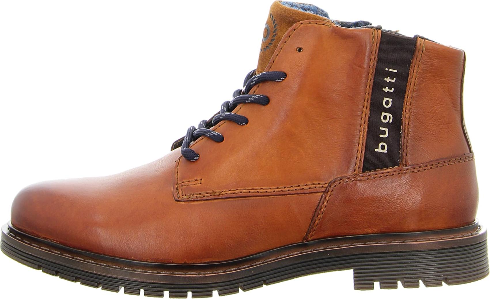 Bugatti Veda Evo Veterschoenen Hoog - Cognac - Maat 40 325ATE321000-6300