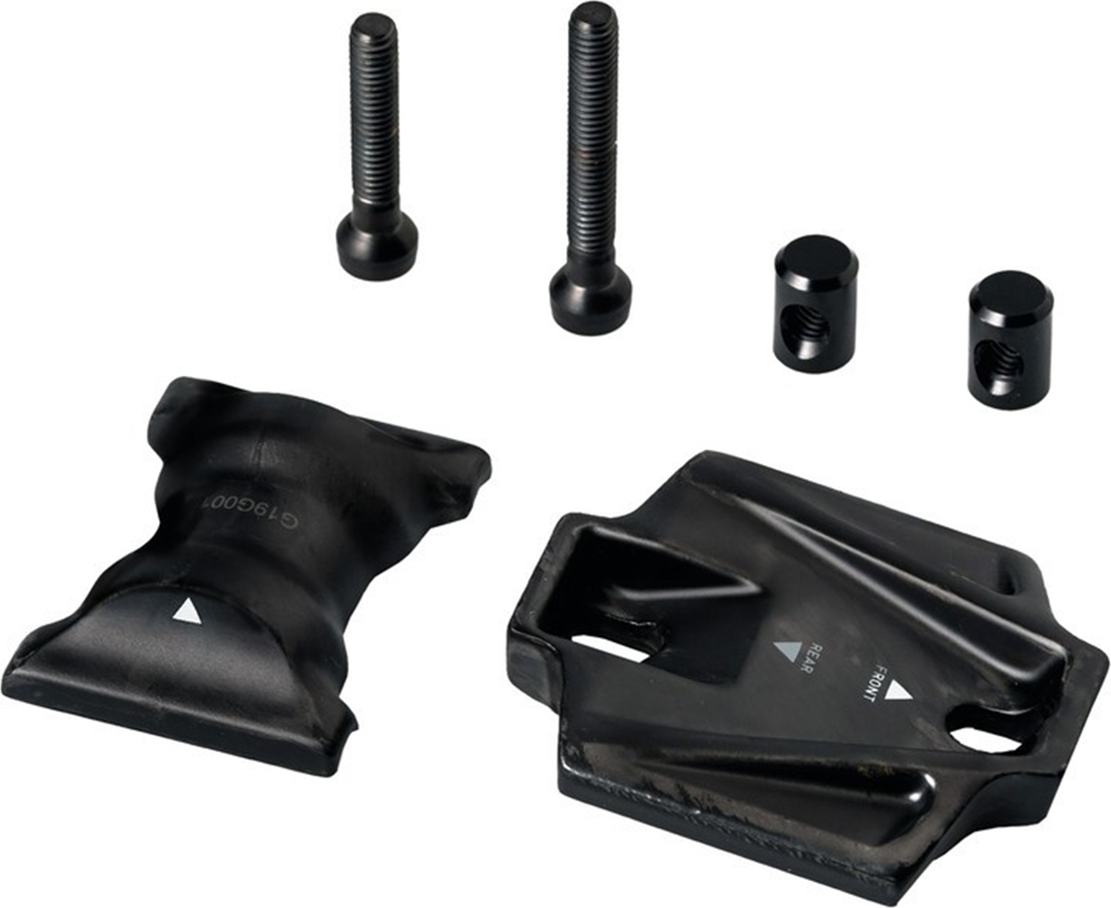 DT Swiss Seat Clamp Kit Carbon für absenkbare Sattelstütze D232 One, schwarz (1 Set) WBP2200099125