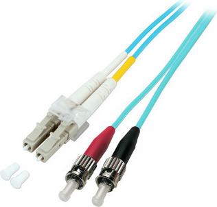 Techly ST-LC M-M 10m, 10 m, OM3, ST, LC