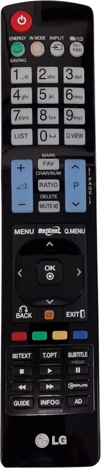 Originale LG TV Fernbedienung AKB72914235
