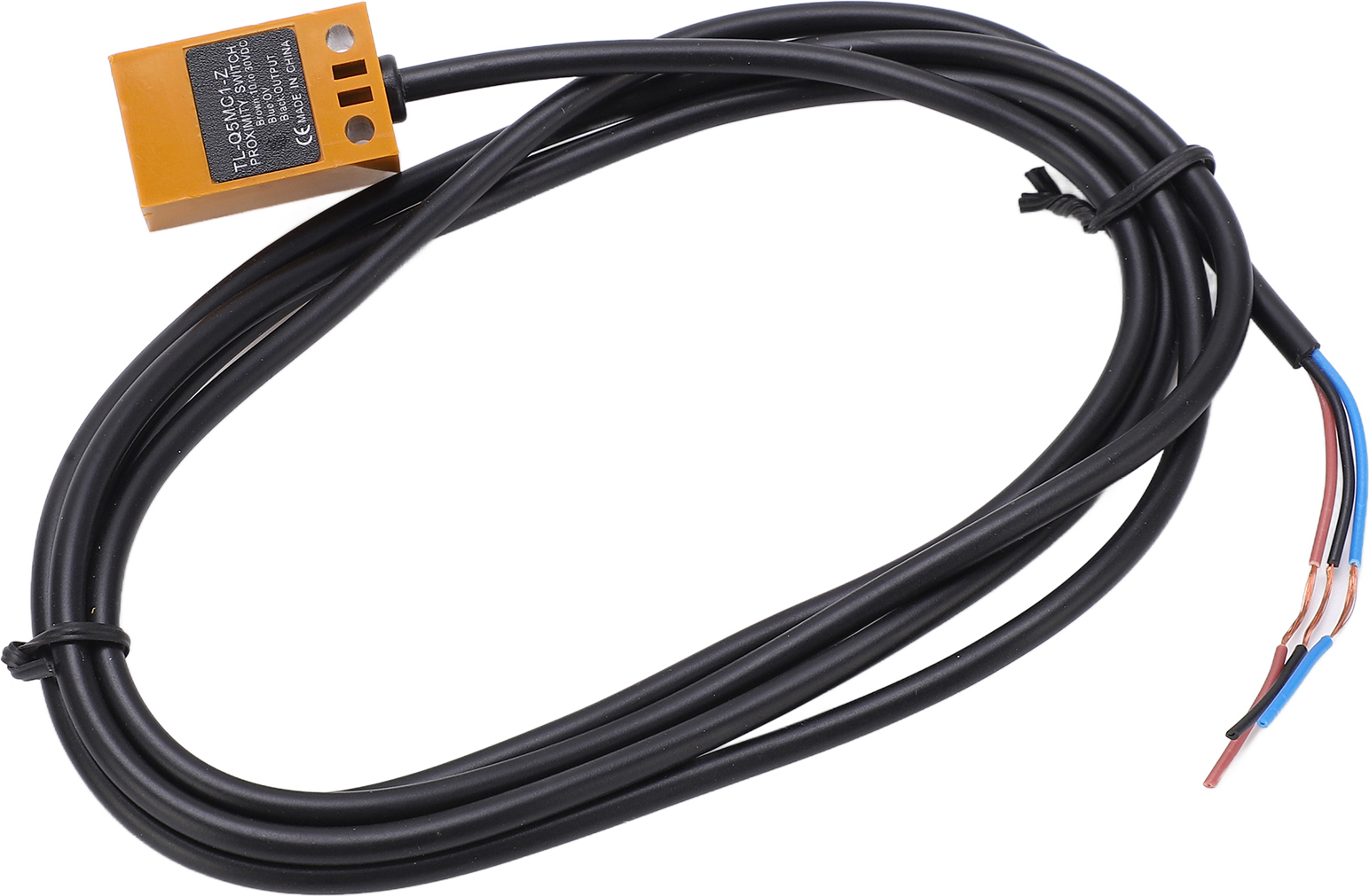 Cocosity Näherungsschalter,Quadratischer Näherungsschalter,Näherungsschaltersensor,3-Draht-Näherungsschalter,NPN-Näherungsschalter,Induktiver Näherungsschalter TL-Q5MC1-Z