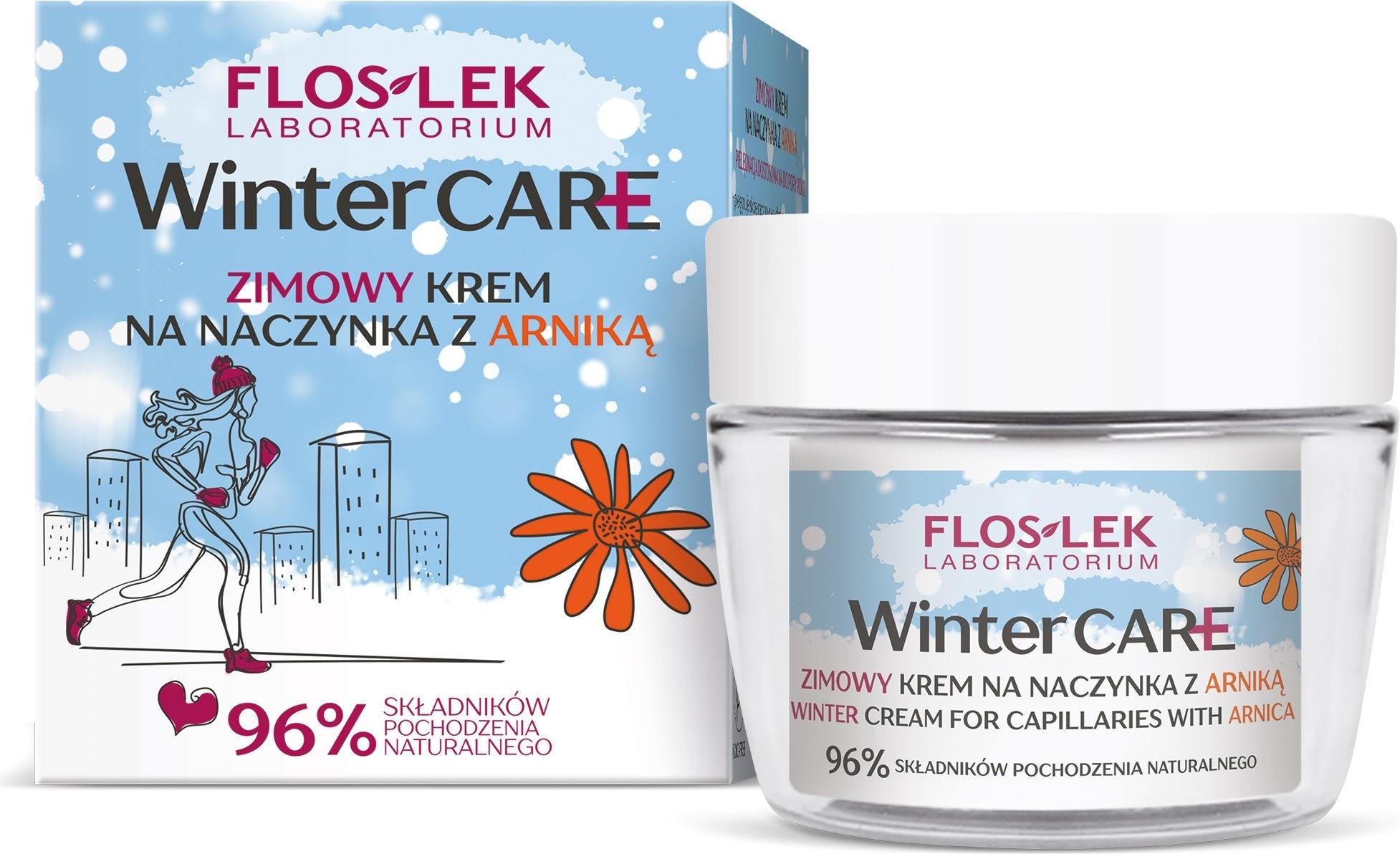 Assorted FLOSLEK Winter Care Wintercreme für Kapillaren mit Arnika 50 ml