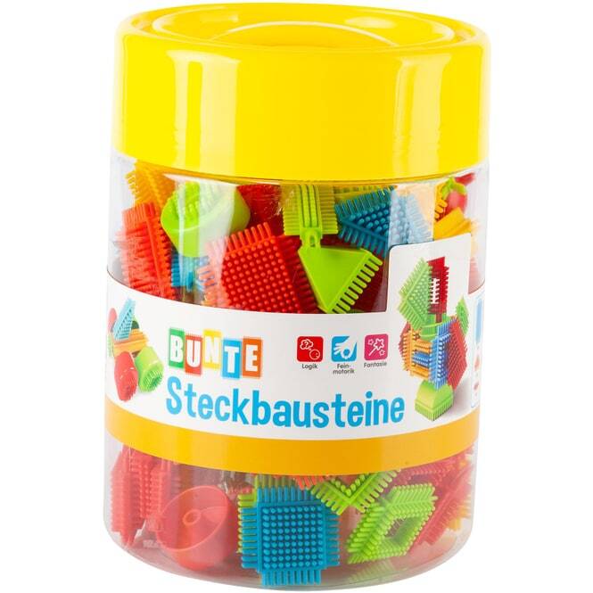 Besttoy - Bunte Steckbausteine - 100-teilig B 28365