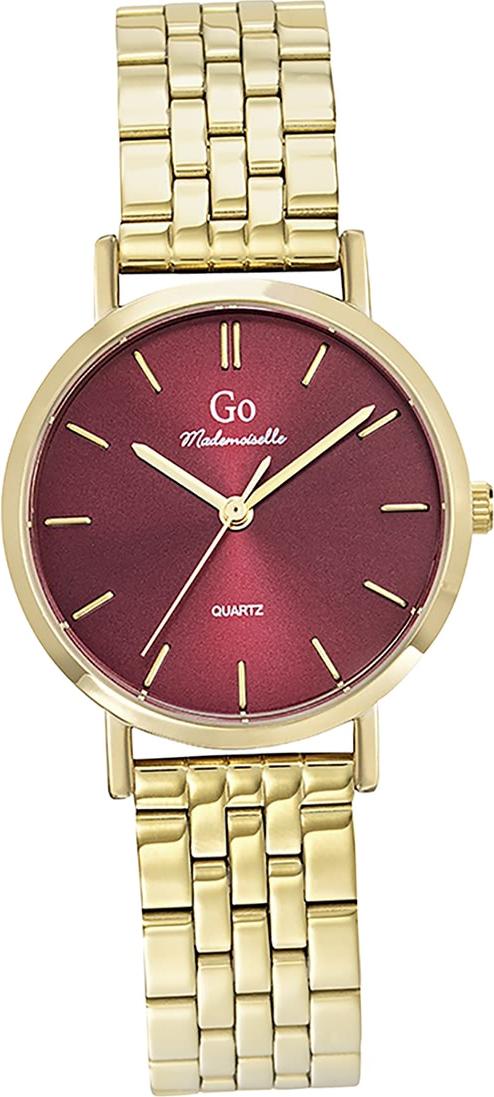 Girl Only dámske náramkové hodinky zlaté analógové Mademoiselle s náramkom z nehrdzavejúcej ocele D2UGO695378