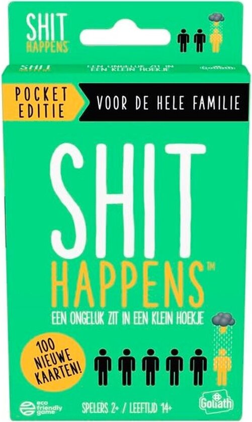 NoBrand Spiel Scheiße passiert Familienausgabe 110 Karten Ausgabe 2 | 2 Stk 932826.012