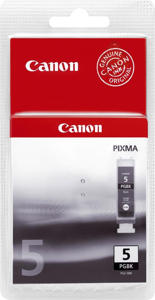 PGI5BK CANON MP800 TINTE (2) BLACK 0628B030 Nr.5 2x380S. Blister w/o SEC