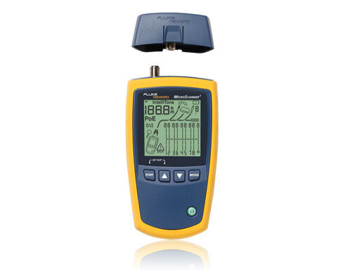 Fluke MicroScanner Niebieski, óty Fluke MicroScanner, AA, 20 h, 363 g, 76 x 36 x 163 mm, 0 - 45 °C, 0 - 90%, MS2-100