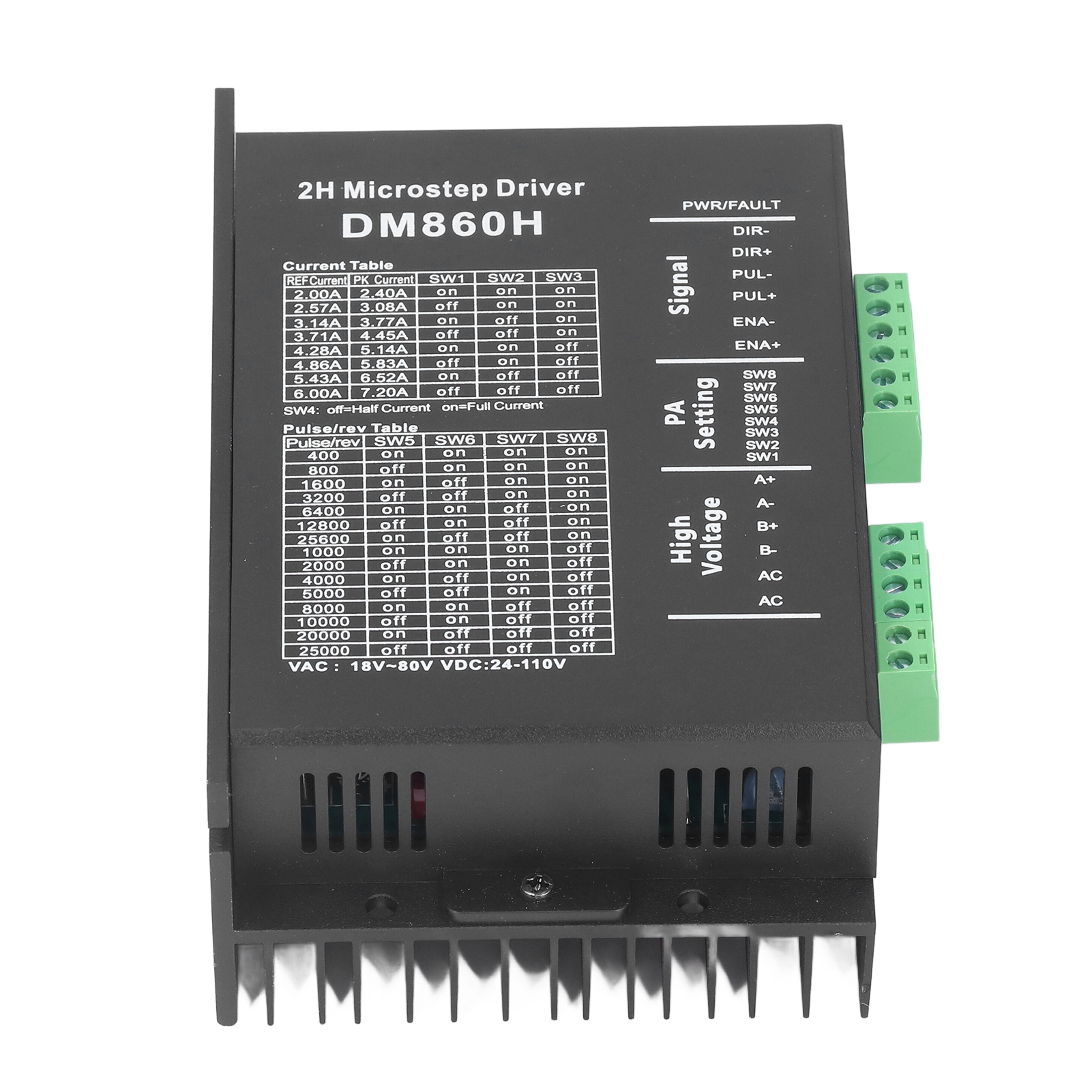 Cocosity Schrittmotor-Treiber,Motor-Treiber-Controller,Schrittmotor-Treiber,Schrittmotor-Treiber,Motor-CNC-Controller,PWM-Motor-Treiber DM860H