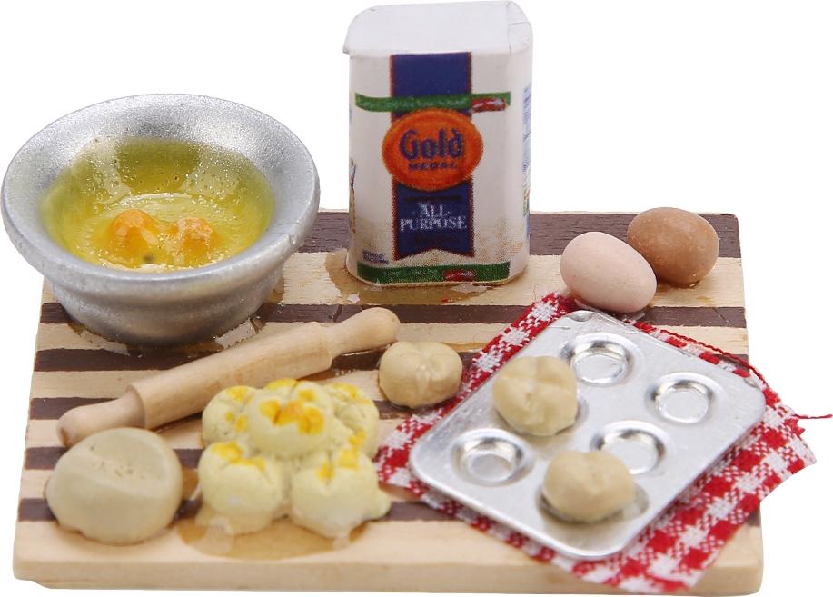 Gistuch Interessantes Dollhouse Food Board, 100% brandneue schöne Accessoire Fine Workmanship Cooking for Children Home Kinder Kindergarten