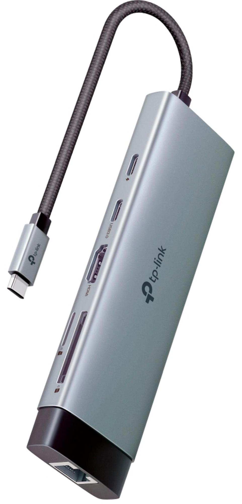 TP-Link UH9120C, USB 3.2 Gen 1 (3.1 Gen 1) Type-C, HDMI, RJ-45, USB 3.2 Gen 1 (3.1 Gen 1) Type-A, USB 3.2 Gen 1 (3.1 Gen 1) Type-C, Microsd (transflash), SD, 5000 Mbit/s, CE, FCC, RoHS, HDMI, BSMI, Android, ChromeOS, iOS