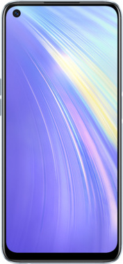 realme 6, 16,5 cm (6.5"), 4 GB, 64 GB, 64 MP, Android 10, Biela