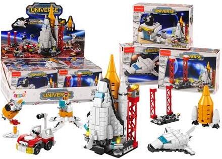 Leantoys Bauklötze Raumfahrzeug, Rocket MIX