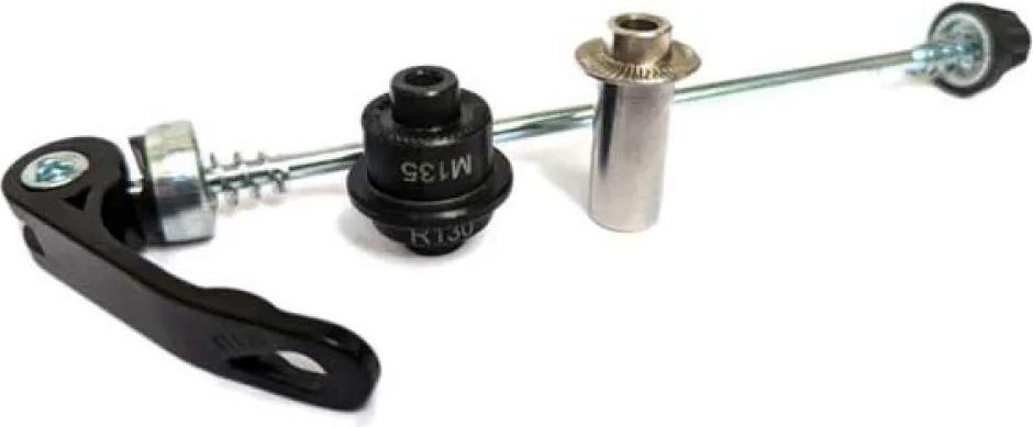 Wahoo Kickr Qr For 2018 + Kickr&core 130/135 Mm Adapter Silber Silber One Size WFKICKRQRHUBKIT