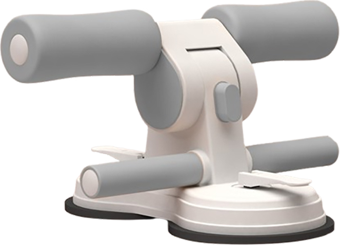 INF Bauchmuskel-Sit-Up-Hilfsvorrichtung Grau 382256