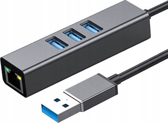 Co2 Usb Ethernet adaptér Sieťová karta Lan Hub Usb Gigabit Rj45