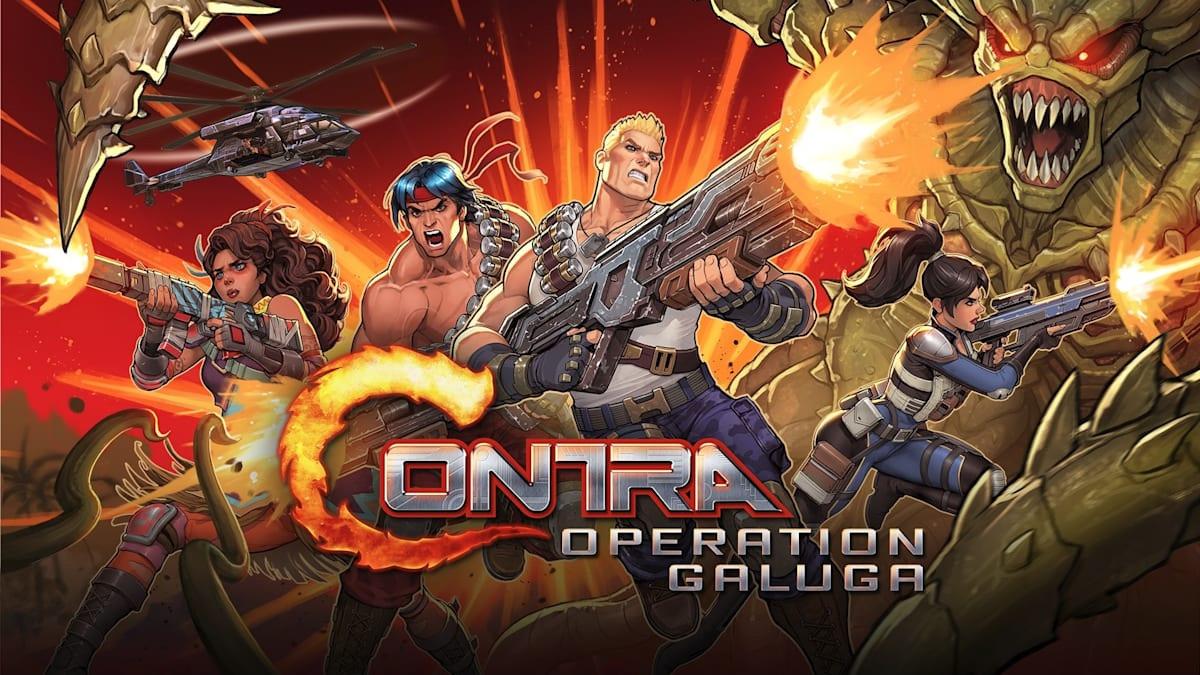 Konami Contra Operation Galuga - Spielcode in der Box (NSW)