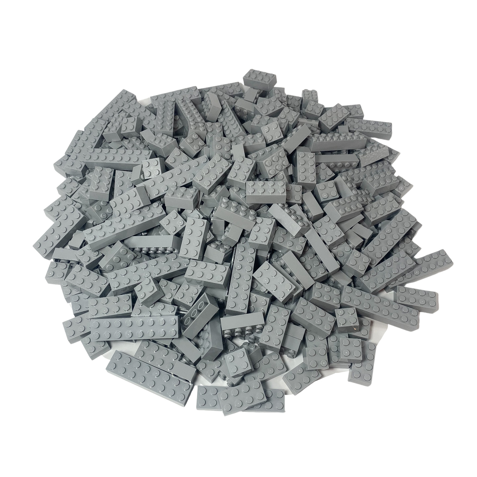 LEGO® Stavebné kocky Svetlošedá základná zmes - NOVINKA! Množstvo 100x